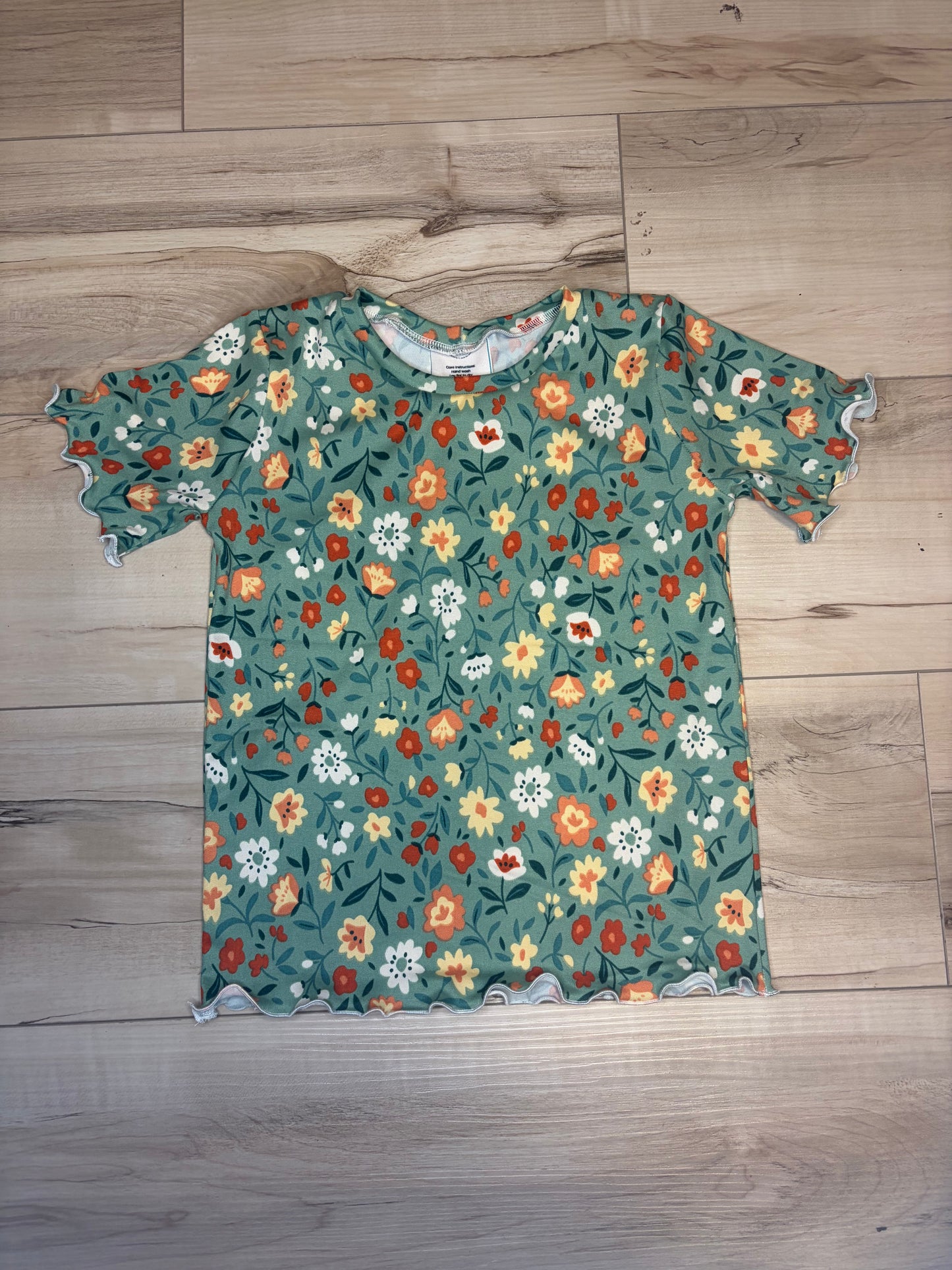 RTS - 3t Basic T w/Lettuce Hem