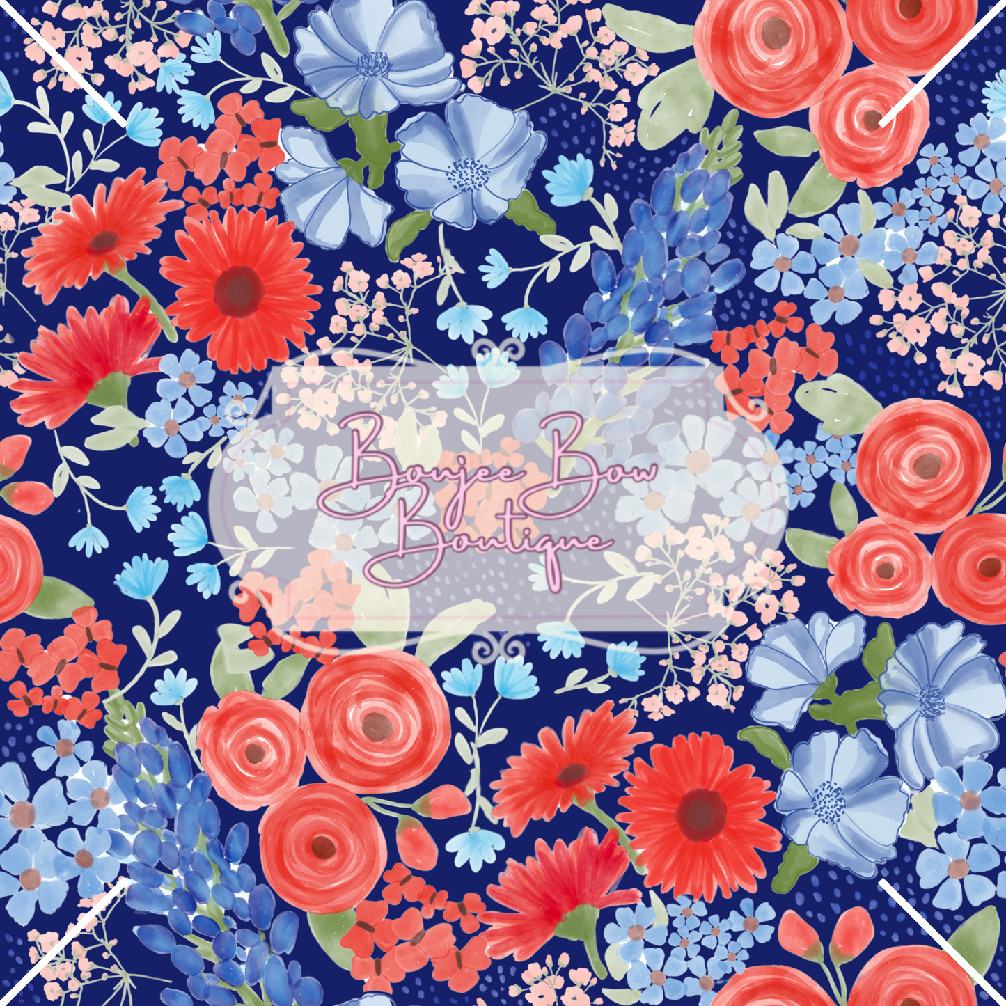 RWB Floral (Leather)