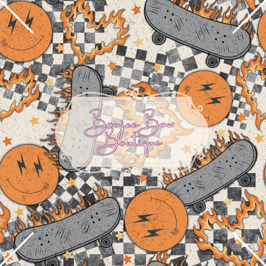 Fire Skateboard
