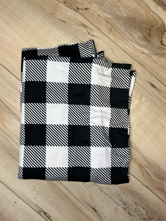 Black & White Buffalo Plaid