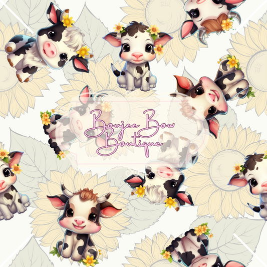 Sunflower Cow