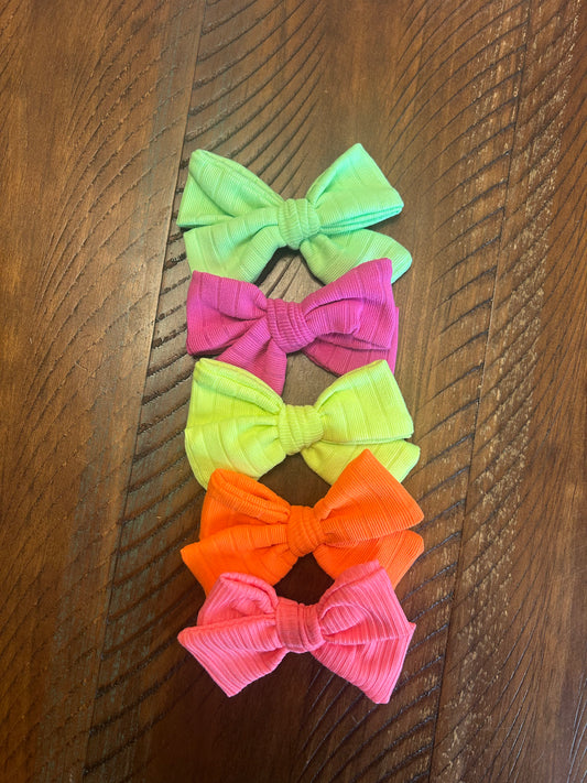 Talia Neon Bows