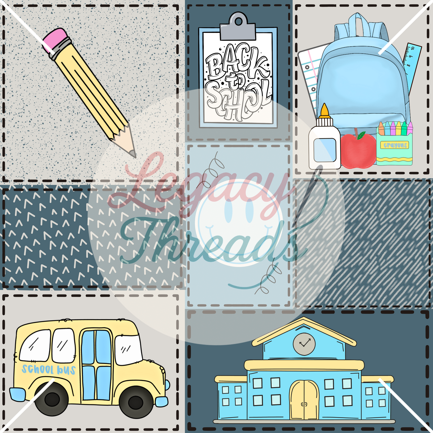 School Patchwork (Variants)