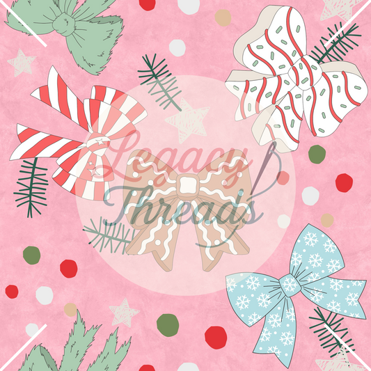 Christmas Cookie Bows