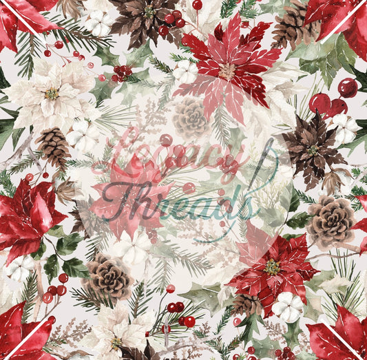 Vintage Christmas Floral