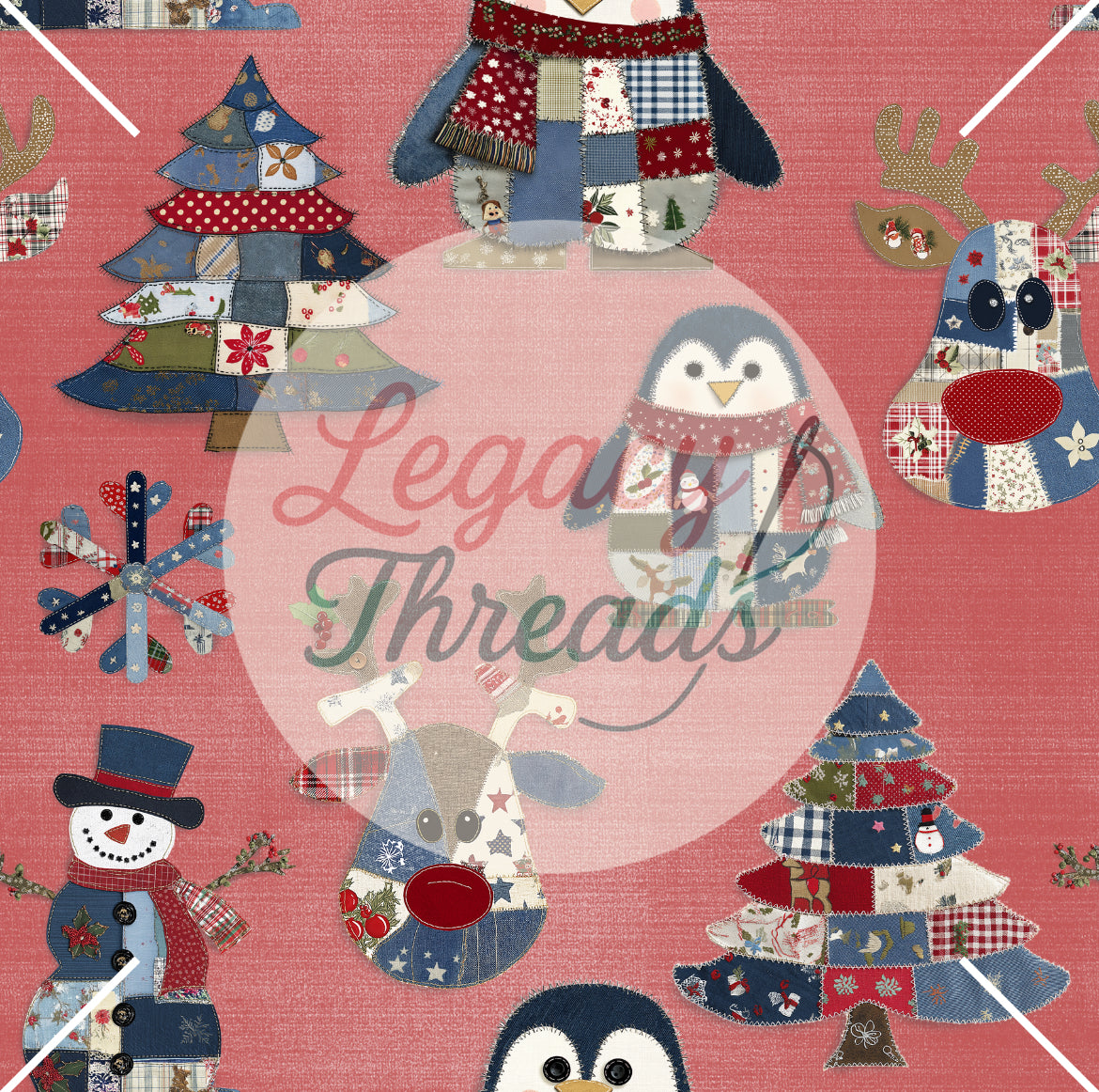 Patchwork quilt Christmas