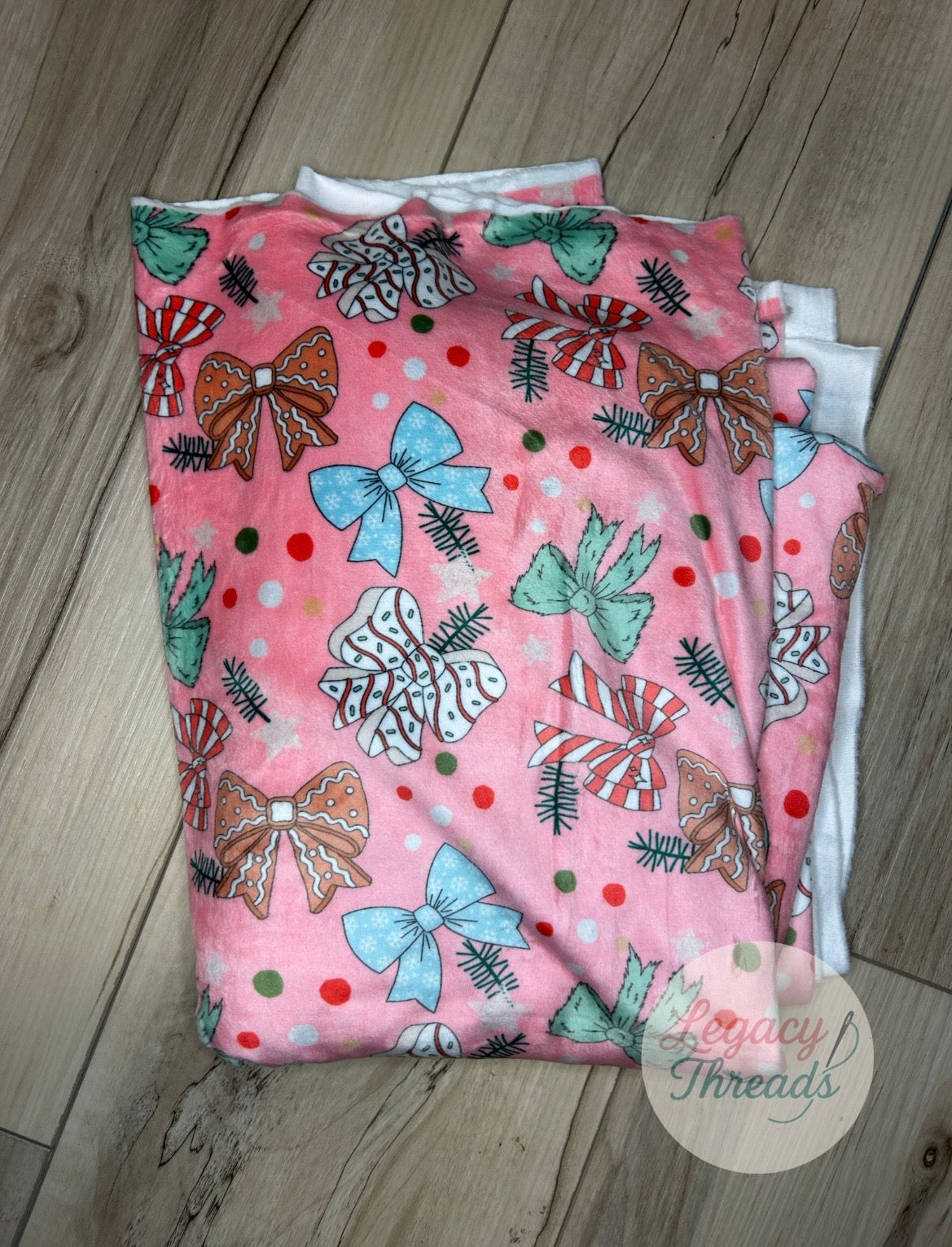 Velour Christmas Bows