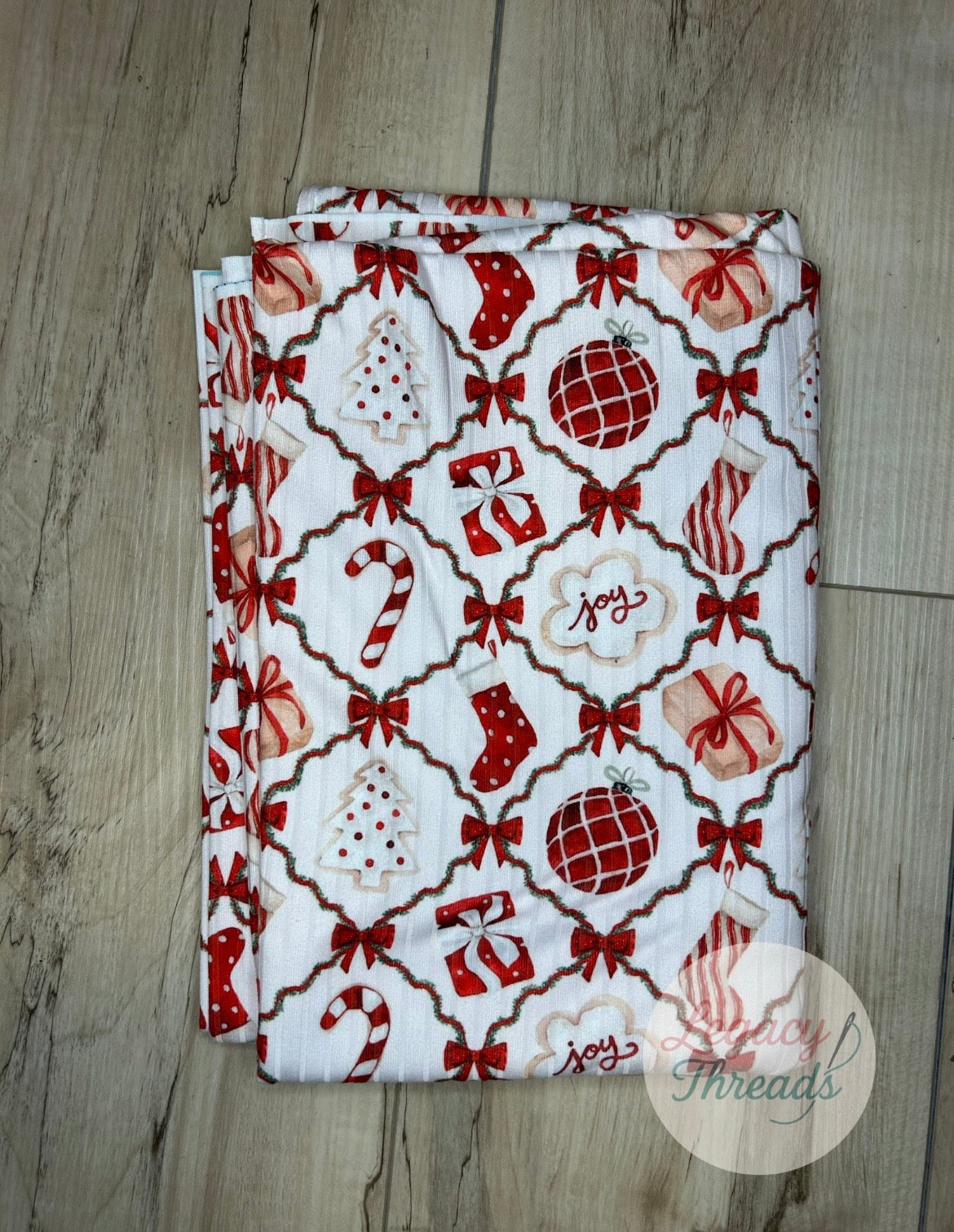 Wide Rib Christmas Joy