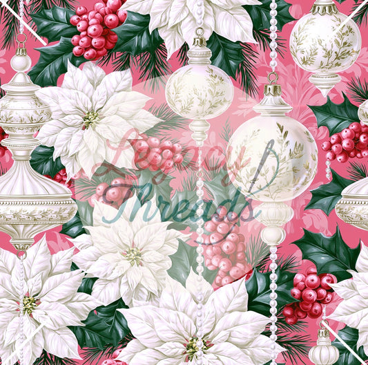 Christmas poinsettias
