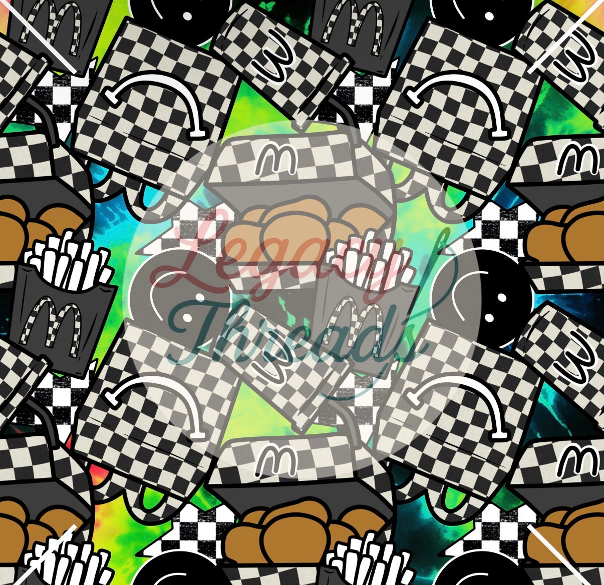 Checkered Happy Meal