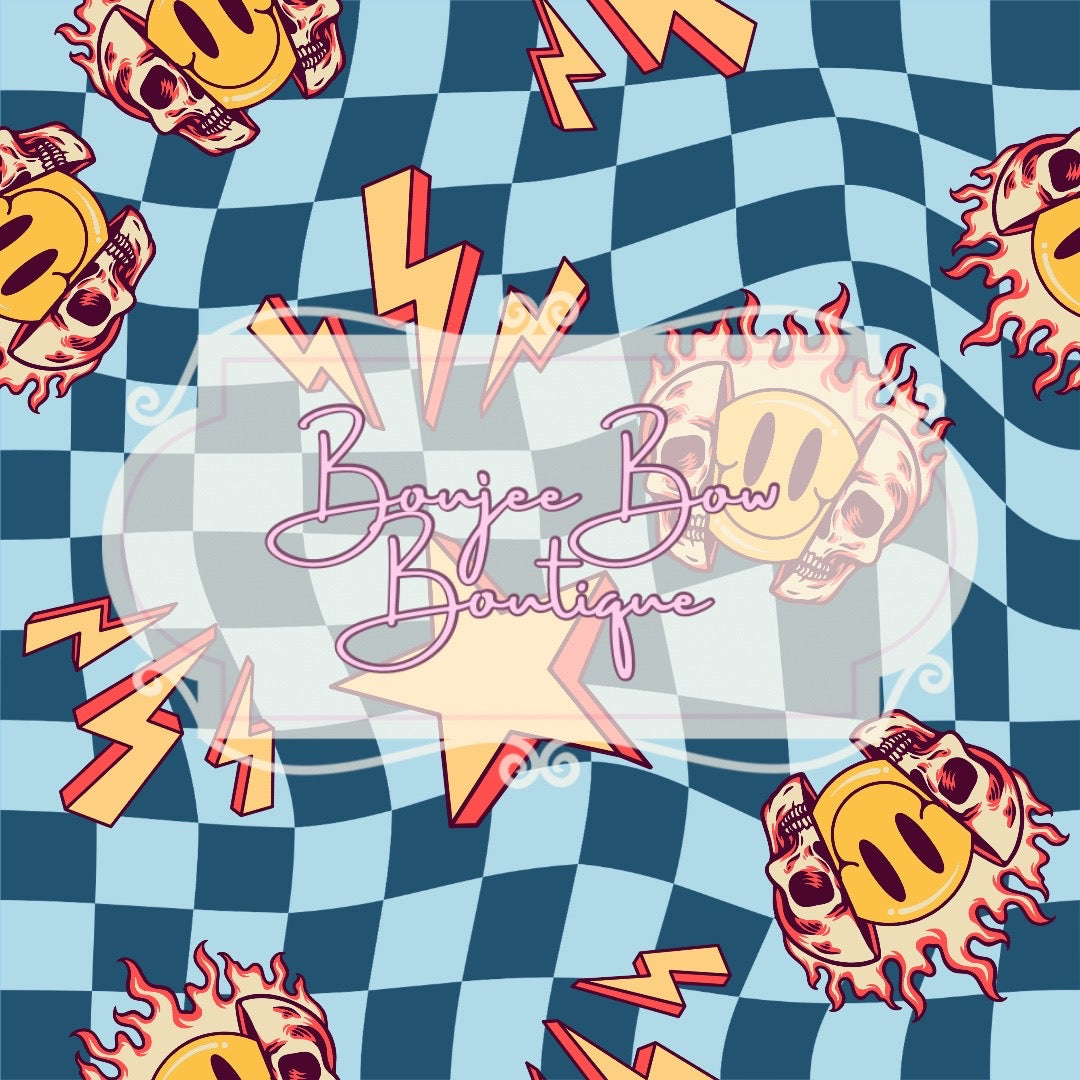 Checkered Skull