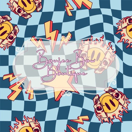 Checkered Skull