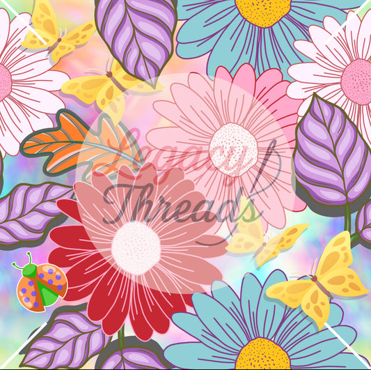 Neon Floral
