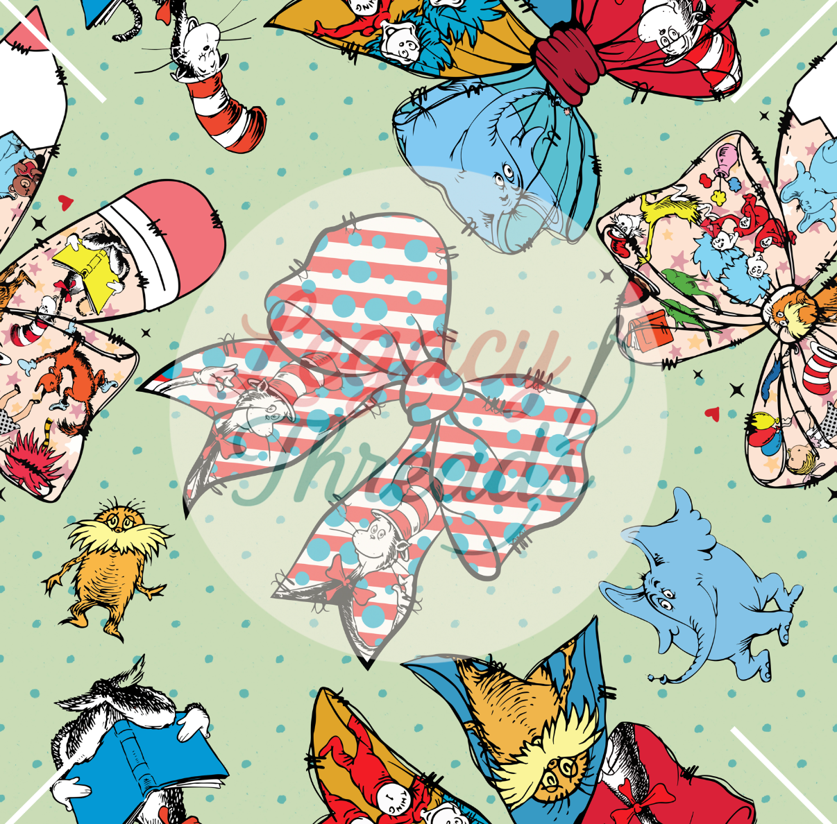 Dr. Seuss Bows