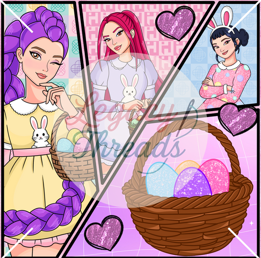 K-Pop Easter (Variants)