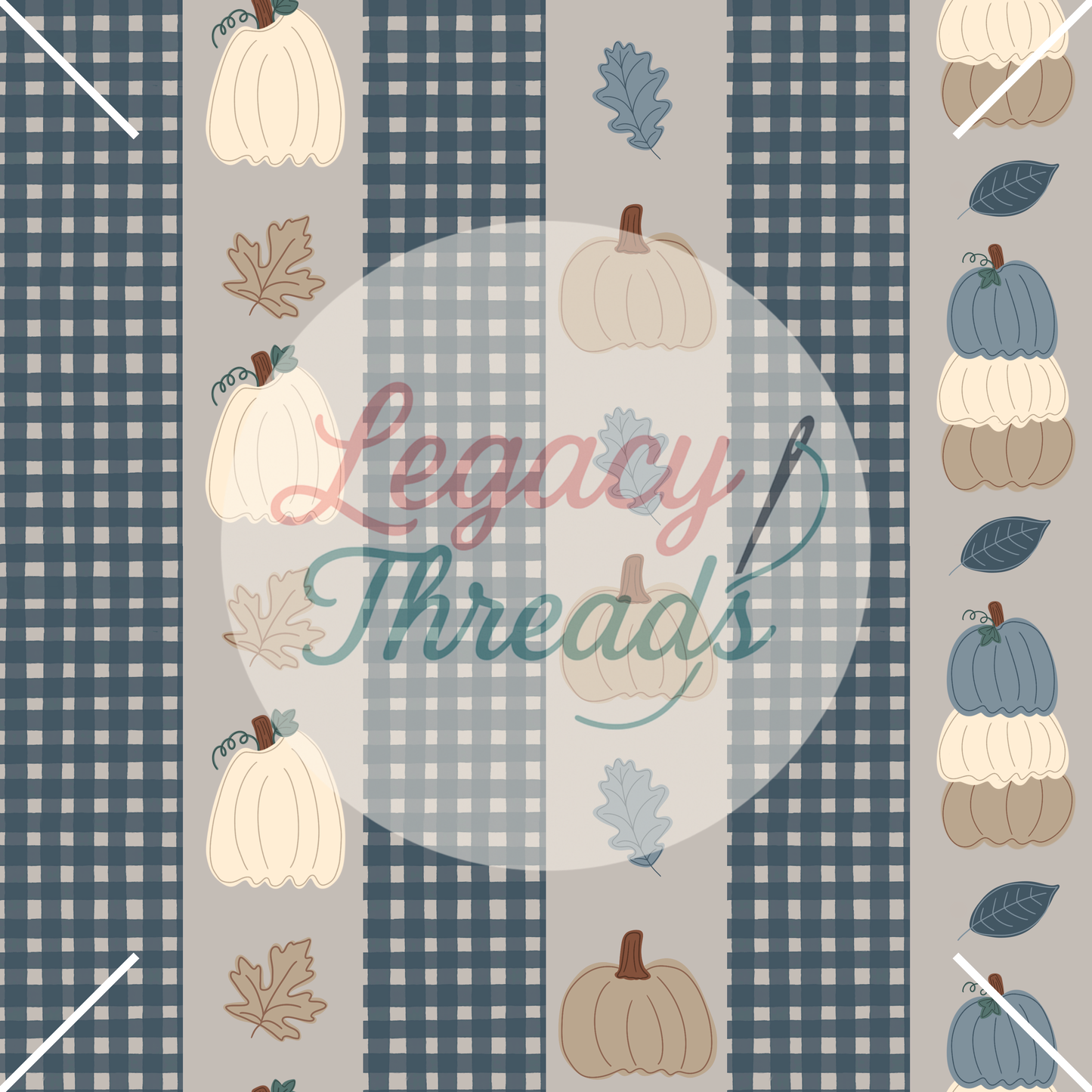 Fall Pumpkin Stripes (Variants)