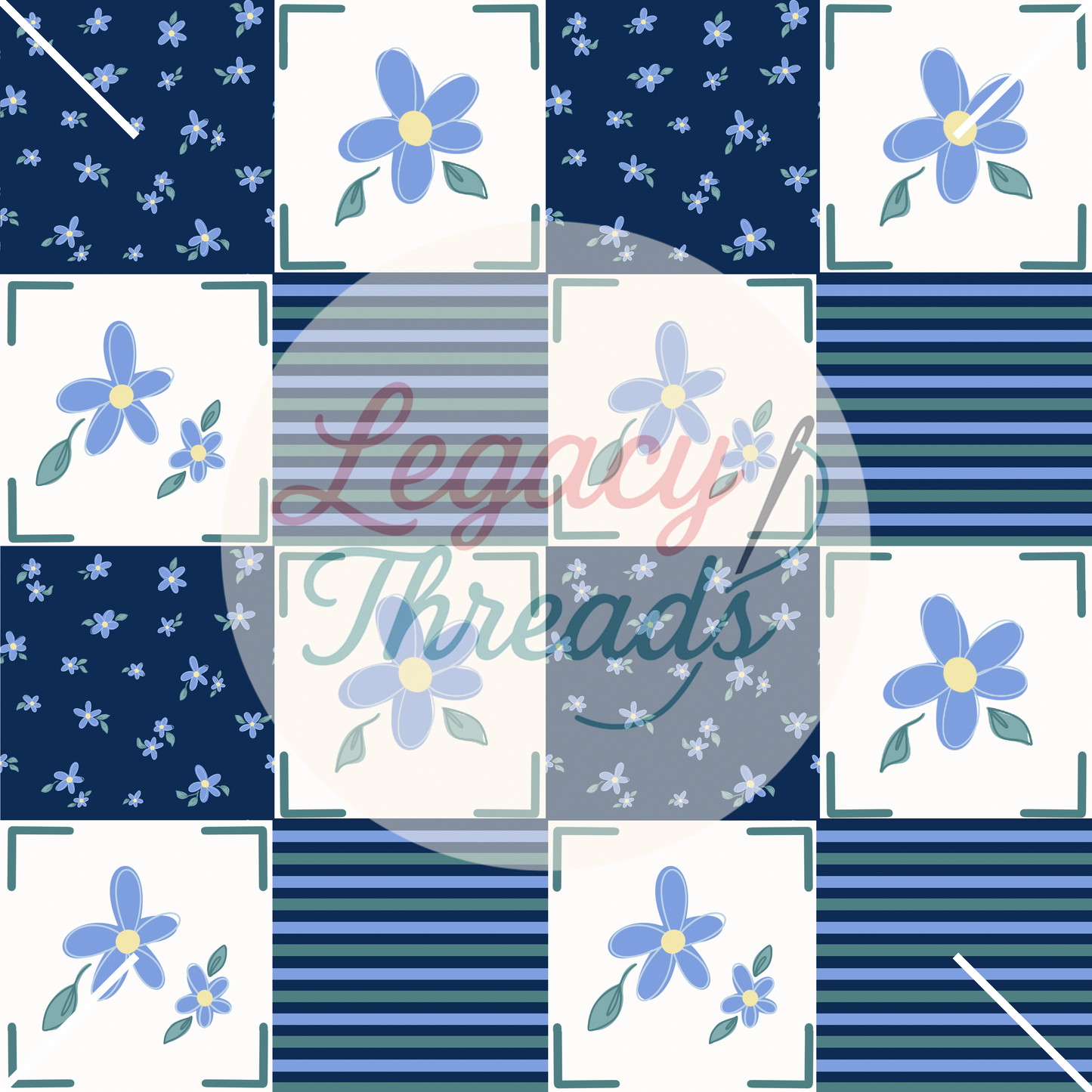 Spring Patchwork Floral