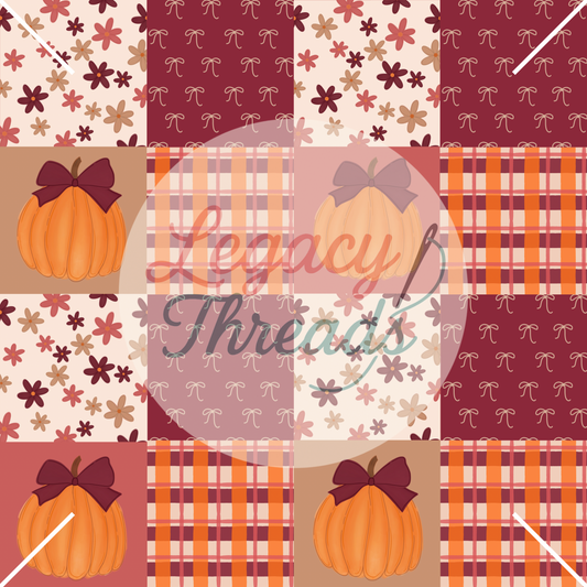 Plaid & Pumpkin Patchwork