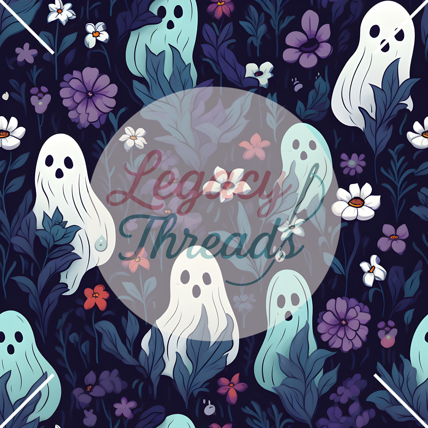 Cutsie Floral Ghost