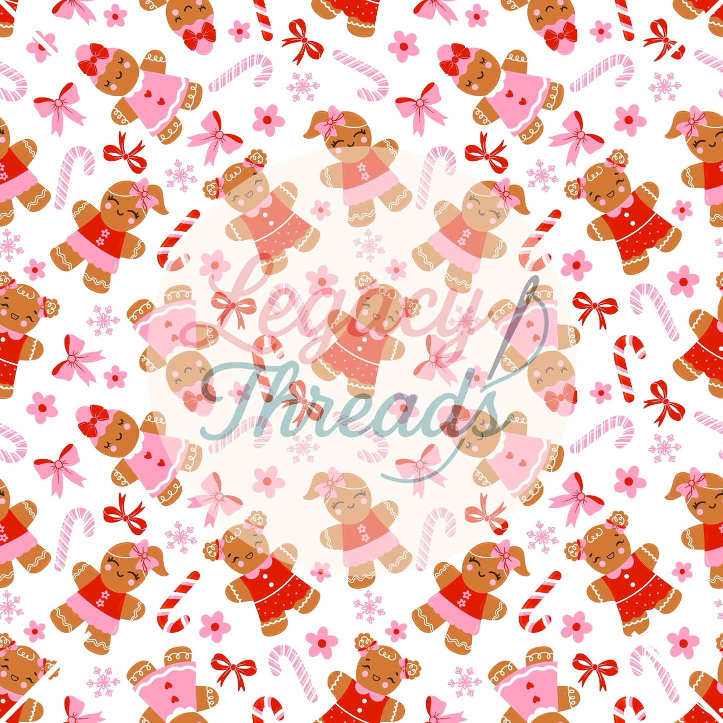 Candy Cane Gingerbread