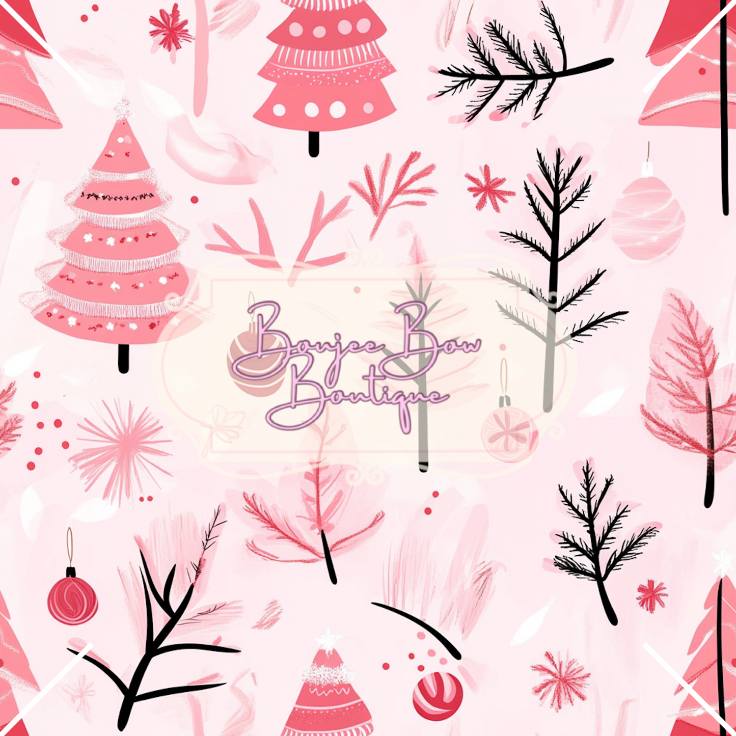 Pink Christmas Trees