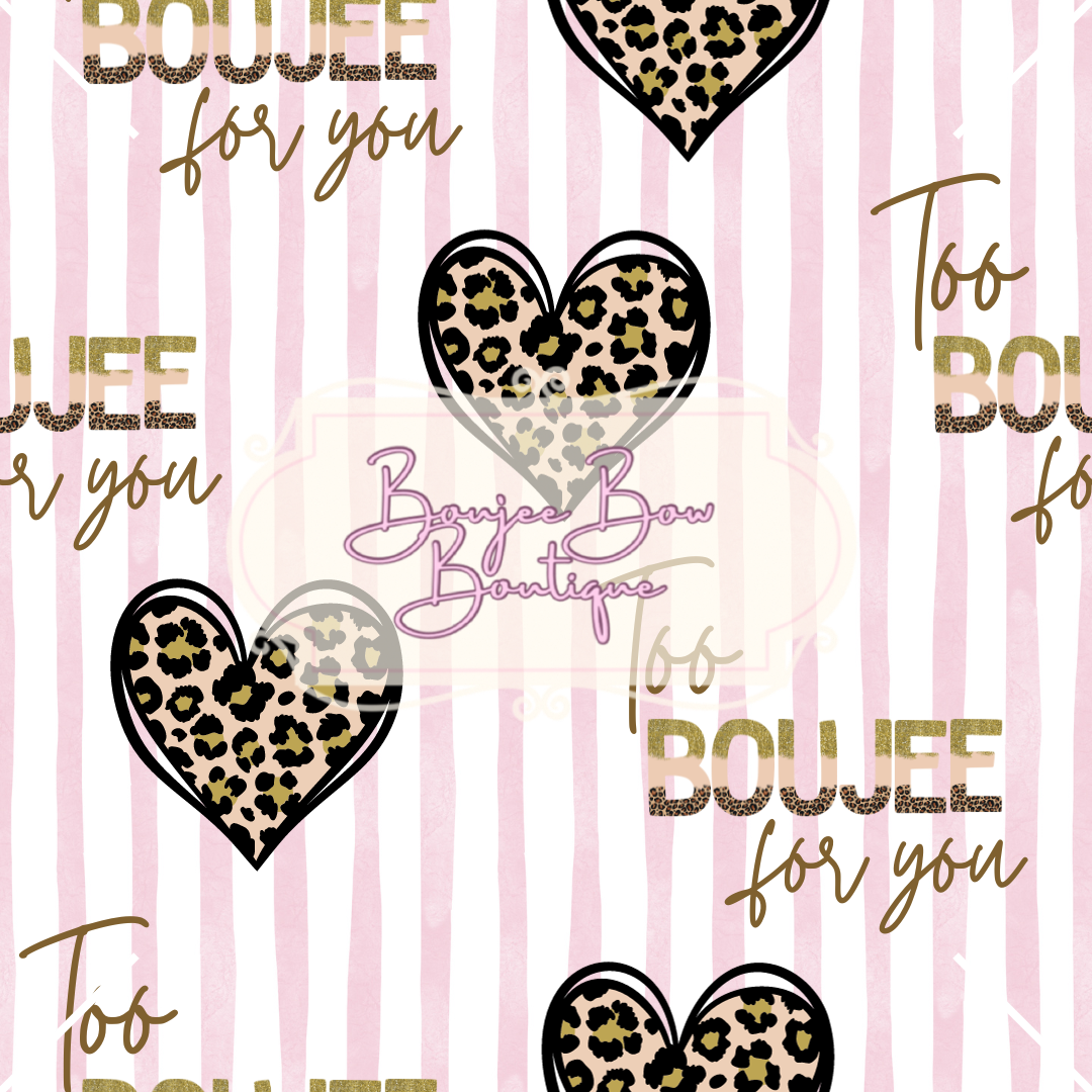 Too Boujee For You (Exclusive)