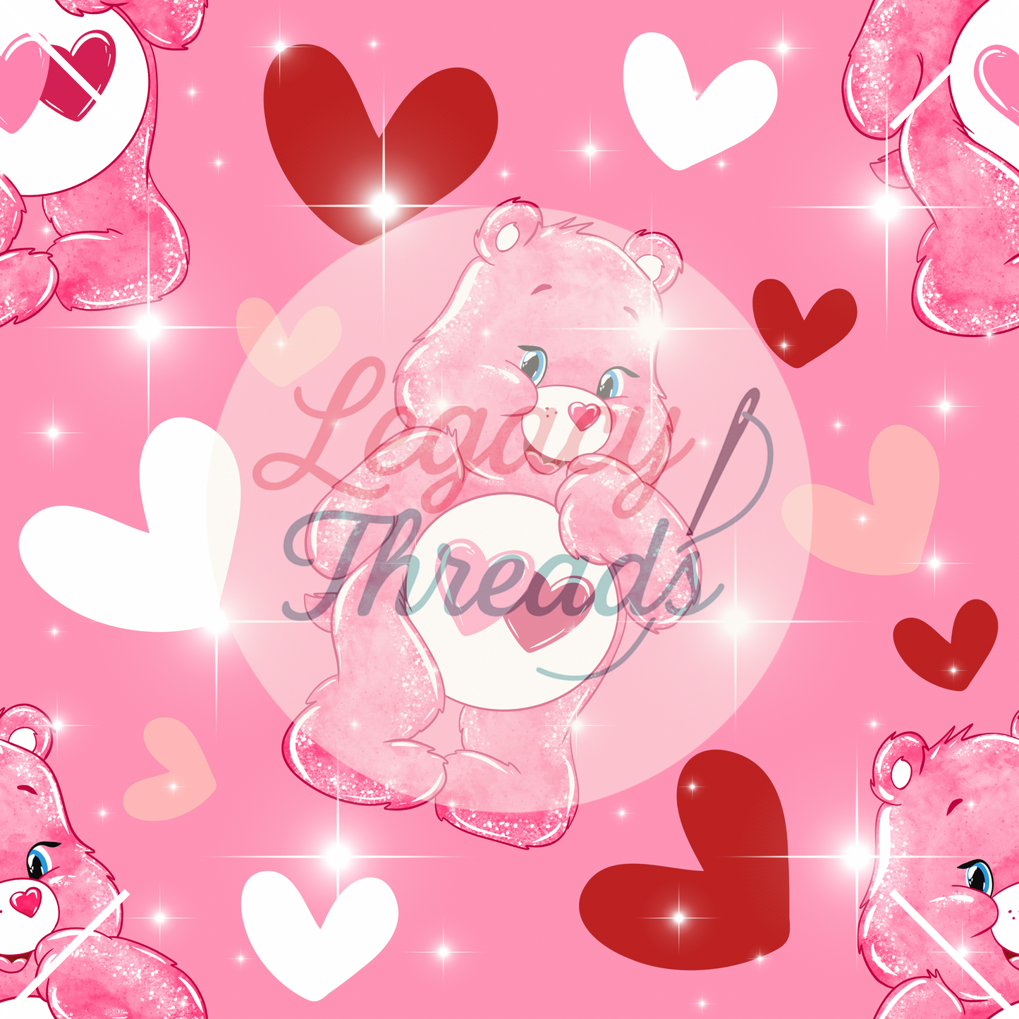 Pink Care Bear