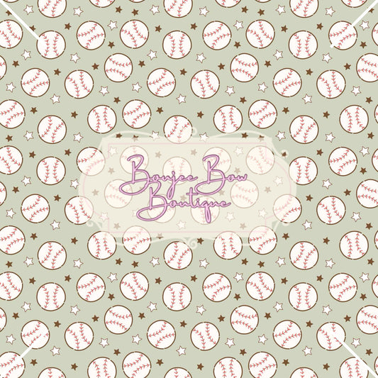 Baseball & Stars