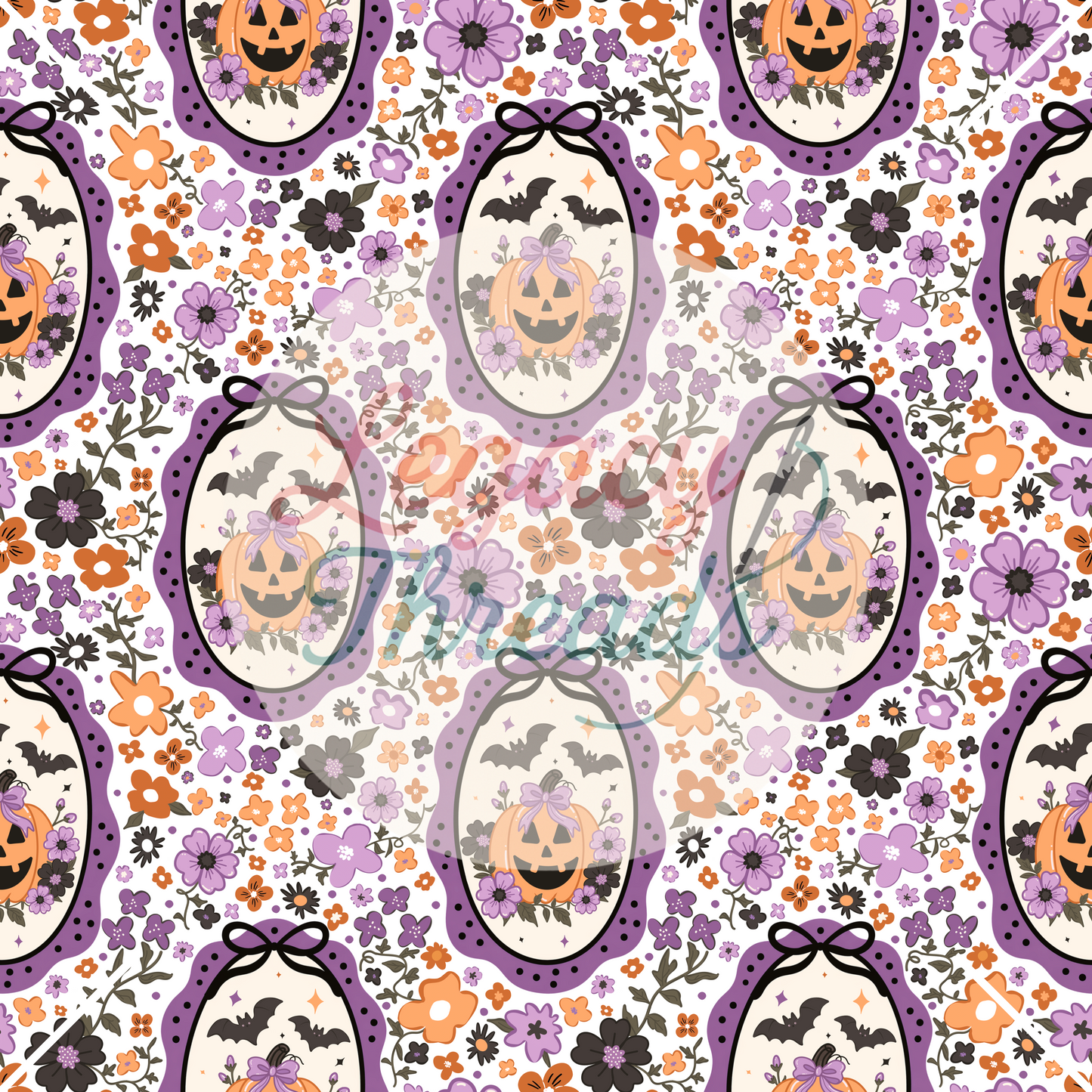 Purple Halloween Frames