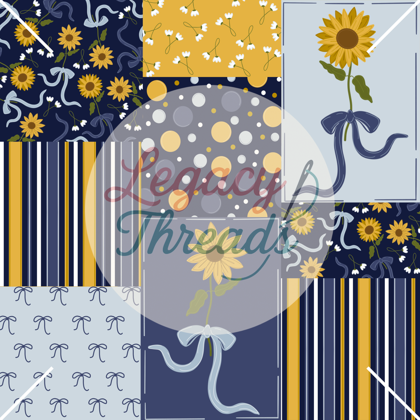 Floral & Bows (Variants)