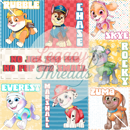 Paw Patrol Patchwork