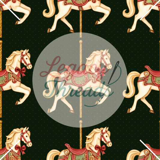 Christmas Carousel Horse