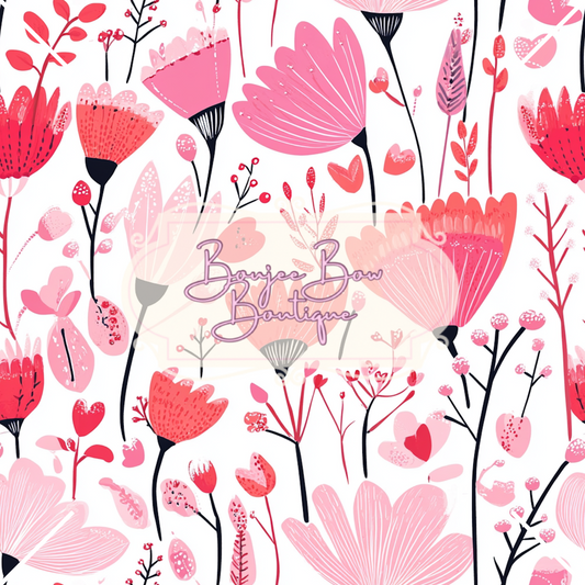 Pink & Red Flowers