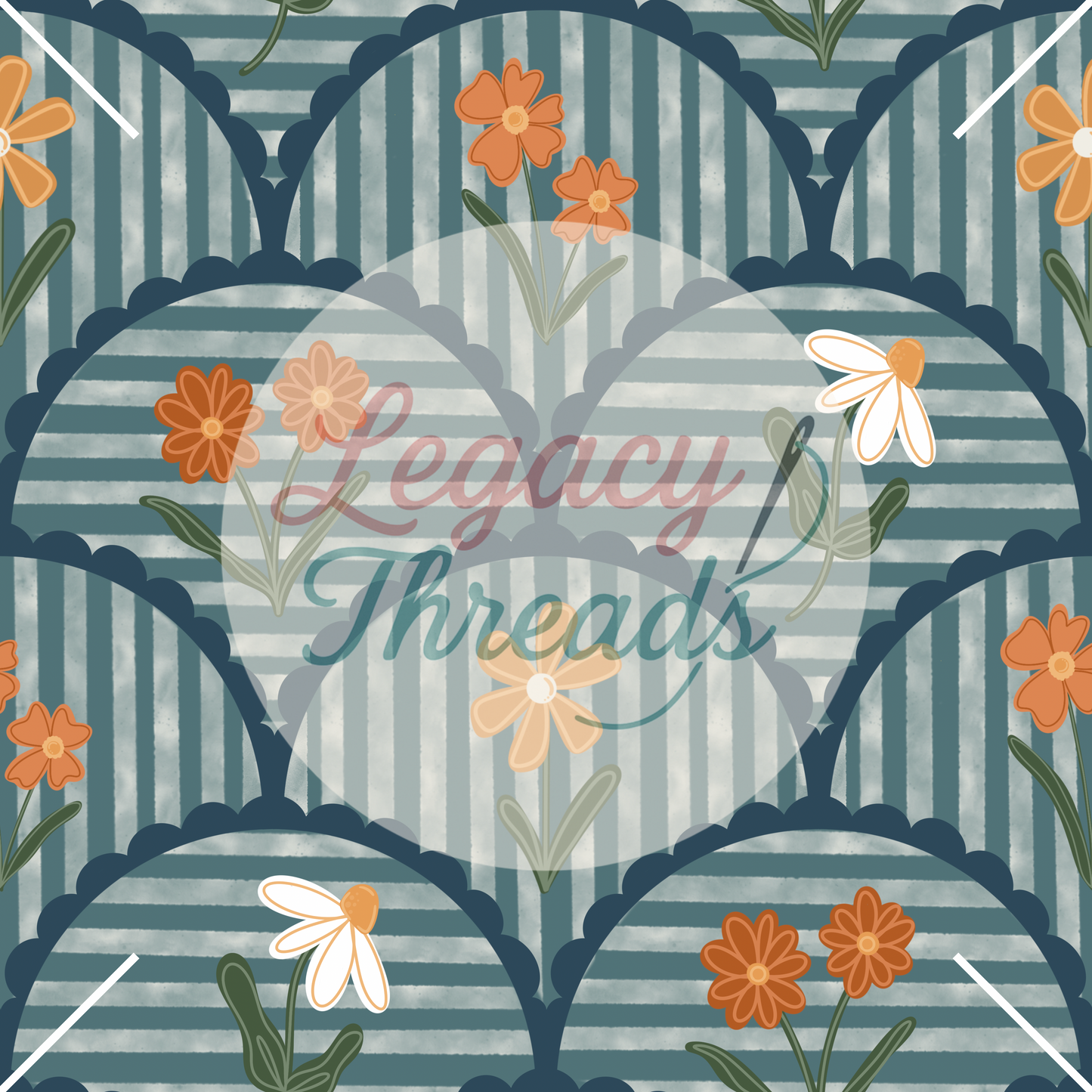 Scallop Fall Floral (Variants)