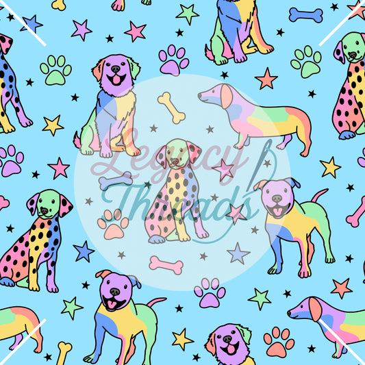 Colorful Dogs