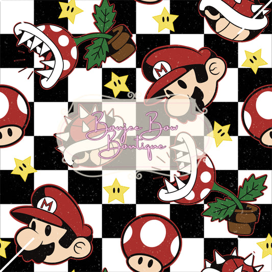 Mario Checkers