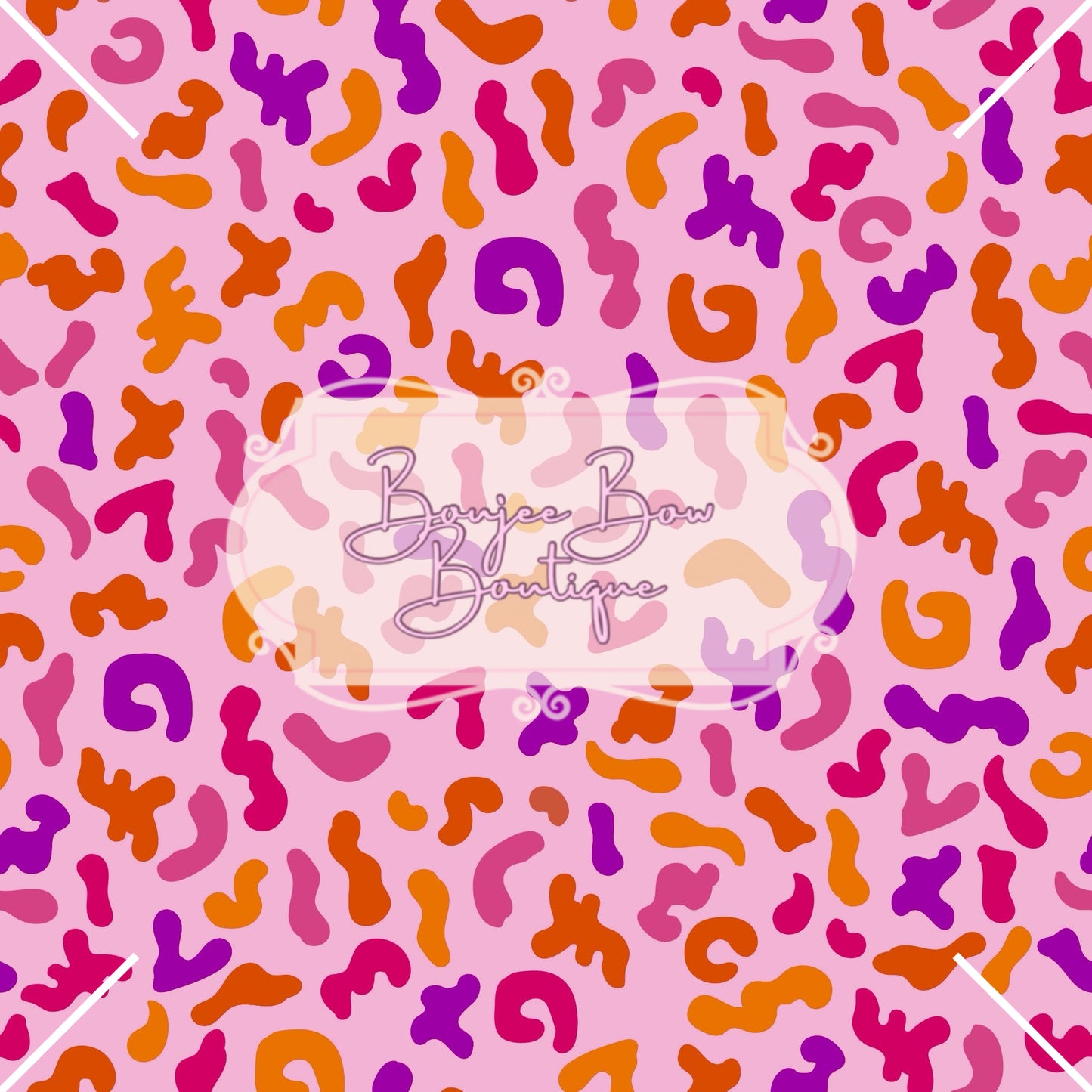 Pink/Orange Cheetah