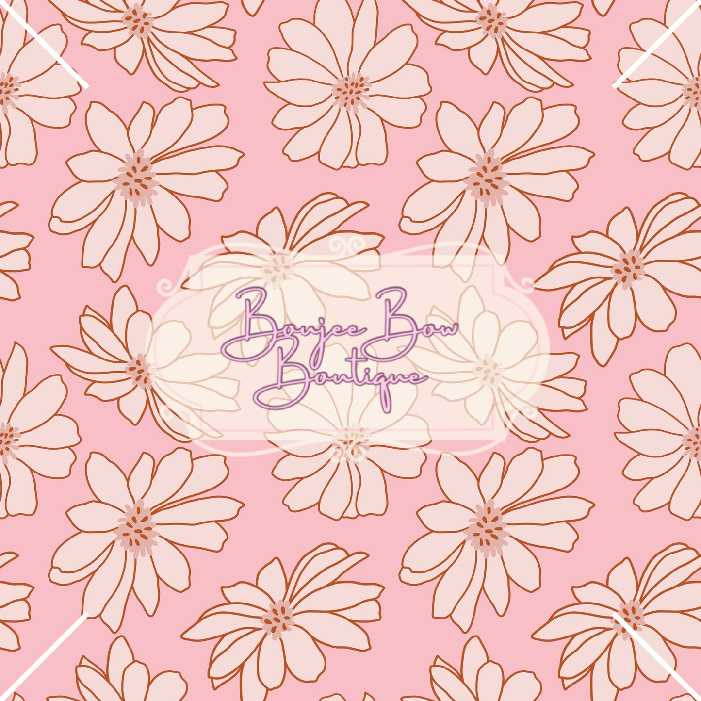Vintage Pink Flowers