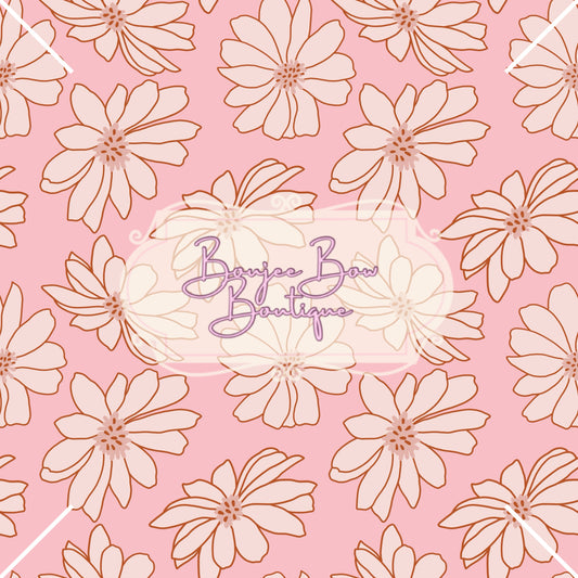 Vintage Pink Flowers